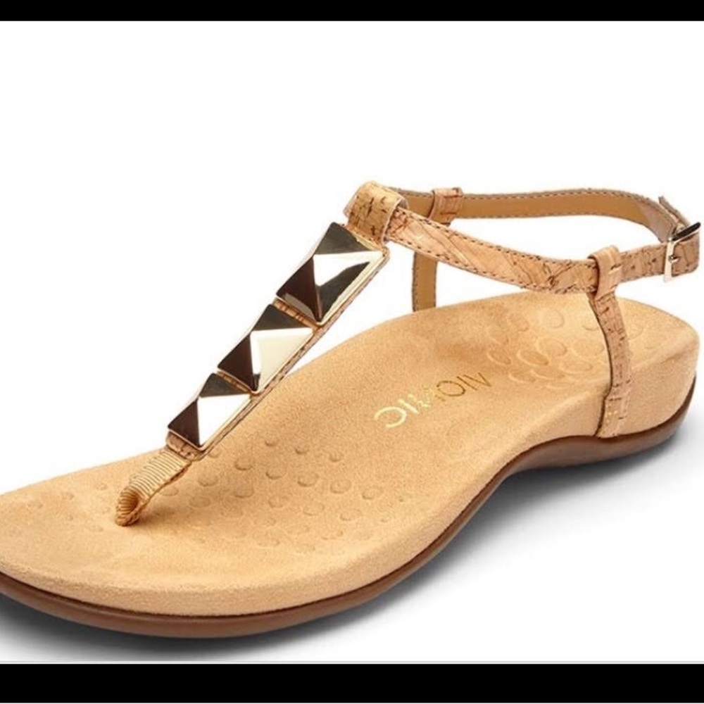 Vionic Nala Gold Sandal size 9
